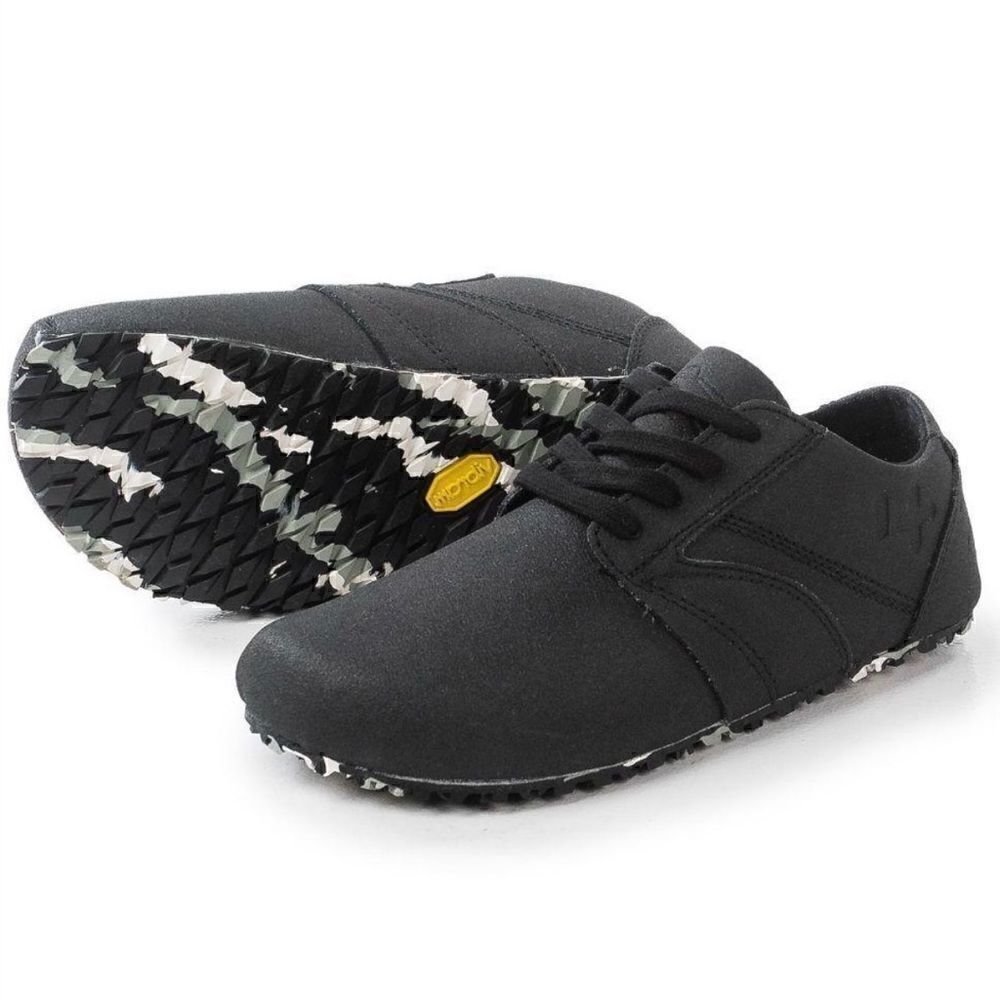 OTZ SHOES CULINARY BRIGADE OTZ-MADLIB MV IN RADIAL DUO BLACK LEATHER UNISEX CHEF